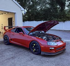 Carbon Fiber Ridox Lip For Supra JZA80 OE Bumper Only 93-02 ( MUST BUY QTY 2 ) picture