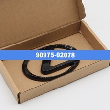 Rear Trunk Emblem Gloss Black Badge for 2014-2020 Lexus IS250 IS350 ES350 GS350 picture