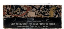 Springbok Editions Jigsaw Puzzle #M25 Jackson Pollock Convergence 340pc & Poster picture