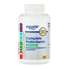 Equate Complete Multivitamin Tablets for Adults Aged 50+ 220 Count picture