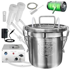6L Goat Milking Machine, Rechargeable Battery Powered Speed Adjustable Pulsat... picture