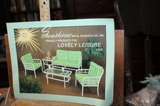 1970-1980's Sunshine Metal Products Outdoor Furniture Brochure picture