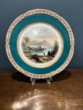 1820-1830’s British Topographical Porcelain Cabinet Plate - 