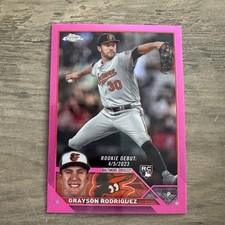 Grayson Rodriguez #USC16 2023 Topps Chrome Update Pink Orioles picture