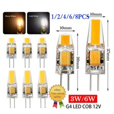 1/10PCS G4 LED Mini Bulb Silicia COB AC/DC12V Bulb Socket Lamp crystal light picture