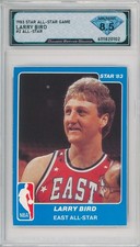 1983 Star LARRY BIRD #2 All Star 💎 DSG 8.5 NM/Mint picture