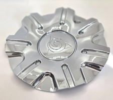 C12001-CAP Golden Wheel CHROME Wheel Center Cap picture