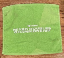 2026 US Open Mixed Doubles Championship Tennis Towel Green Credentialed Access picture