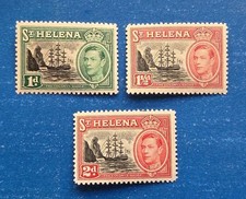 Saint Helena Stamps, Scott 136-138 Complete Set MNH picture
