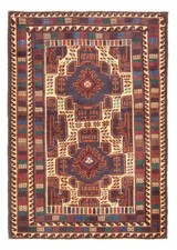 Vintage Traditional Hand-Knotted Area Rug 3'1