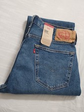 Levi's 501 Men's Jeans 36x36 Blue Denim Straight Leg picture