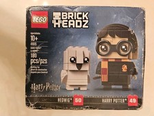 LEGO 41615 BRICKHEADZ Harry Potter & Hedwig New Sealed Retired 2018 180 Pieces  picture