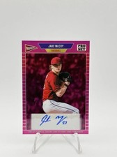2026 Leaf Pro Set Prospects Jake McCoy Auto Pink Refractor /7 picture