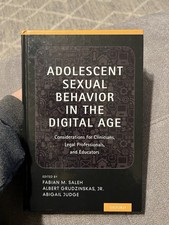 Adolescent Sexual Behavior In The Digital Age - Hardcover Book picture