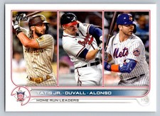 2022 Topps #146 Fernando Tatis Jr. / Duvall / Alonso picture