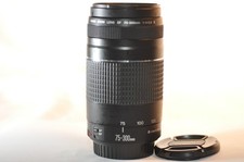 Canon EF 75-300mm f/4-5.6 III lens READ for EOS A2 630 Rebel T8 T7 T6 90D 80D 5D picture