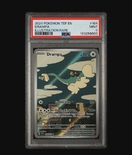 The Pokémon Company Drampa Illustration Rare 184/162 SV05 PSA 9 Holo EN 2024 picture