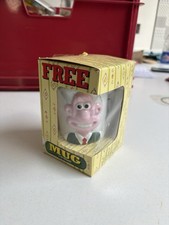 Vintage Typhoo Wallace & Gromit Wallace Figure Original Box 1990s Aardman FREE picture