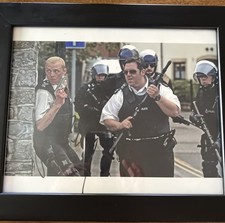 NICK FROST and SIMON PEGG signed autographed 8x10 HOT FUZZ photo picture