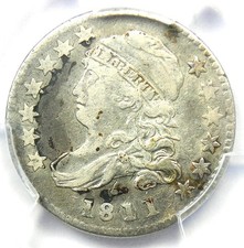 1811/09 Capped Bust Dime 10C Coin - Certified PCGS VF Detail - Rare Early Date picture