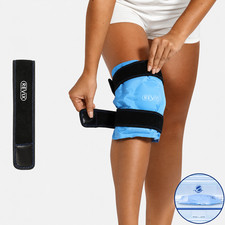 Reusable Gel Ice Pack Knee Pain Relief Cold Compress Wrap Blue for Swelling picture