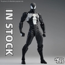 CT Toys Messtoys Symbiote Spider-Man Black Spider Action Figure Boxed picture