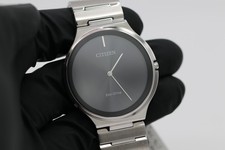 Citizen Eco-Drive Stiletto AR3110-52E 39mm Stainless Steel Black Modern Watch picture