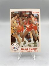 1985-86 Star Sedale Threatt #7 Philadelphia 76'ers picture