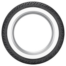 Dunlop D402 Harley-Davidson Whitewall Rear Tire - MU85B-16/Wide White Wall picture