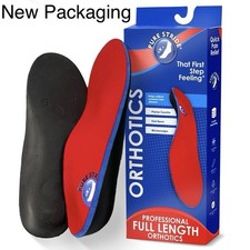 PURE STRIDE PROFESSIONAL Full Length Orthotics  Arch Support New  All Sizes picture
