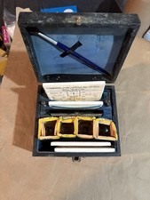 Vintage Gardner Instruments Specular Gloss Standard Calibration Tile Set w/ Case picture