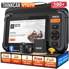 VT679 Thinkcar Complete TPMS Diagnostic Tool 28 Resets Life Free Updates 2026 picture