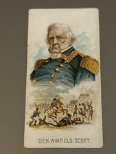GEN. WINFIELD SCOTT 1889 N222 Kinney Bros. Leaders picture