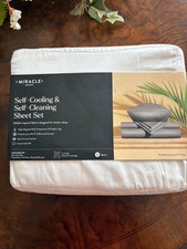 Miracle Made Luxe Queen Sheet Set – NEW & UNOPENED – Crisp White picture