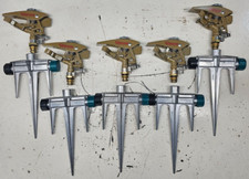 Gilmour/Ace Heavy Duty Adjustable Pulse Sprinkler Head 5800 Sq Ft Lot of 5 picture