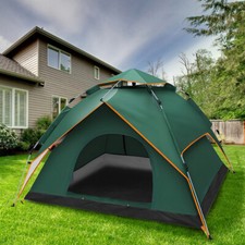 3-4 Person Pop Up Tents Waterproof Windproof Instant Tent for Camping Hiking picture