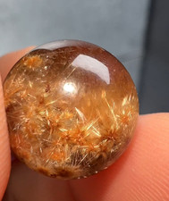 12.7mm Natural Quartz Crystal Ball Sunflower Sea Urchin Flower Sphere Reiki picture