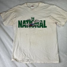 Vintage 1990 The National Sports Daily T Shirt L USA Fruit Loom Single Stitch picture