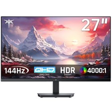 KTC 27 Inch QHD 144Hz Gaming Monitor 2K 1440P FreeSync & G-Sync H27T27S Eye Care picture