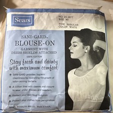 A Wonderfully oddball - Sears SANI-GARD “Blouse-On” Dress Shield Garment picture