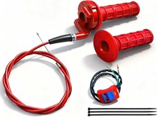 7/8 22mm Twist Throttle Accelerator Handle Grips for Pit Bike Mini Bike Throttle picture