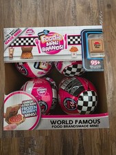 2 Boxes Of Zuru Mini Brands Foodie Series 2 New Sealed Balls - 16 Balls Total picture