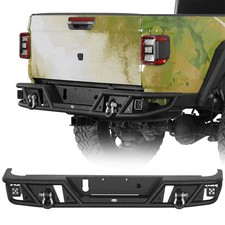 Tubular Steel Rear Bumper for Jeep Gladiator 2020 2021 2022 2023 2024 2025 2026 picture