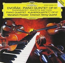 Dvorak: Piano Quintet in A Major, Op 81 Piano Quartet in E Flat Major, - GOOD picture