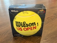 Autographed US Open JUMBO Tennis Ball 14 Signatures SERENA WILLIAMS Liezel Jean picture