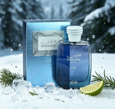Hawas Ice For Him Eau De Parfum 100Ml, Aquatic Citrus Men Perfume picture
