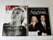 New York Magazine August 2, 1999 - John Kennedy Jr & Vanity Fair Lot Of 2 Mags picture
