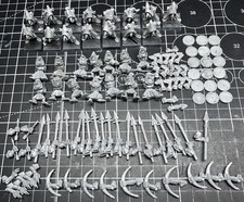 Warhammer Fantasy Orcs & Goblins - Night Goblin Regiment Spears/Bows x29 OOP picture