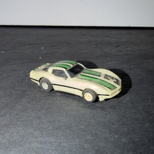 TYCO #3 GREEN CORVETTE TEGLOW 440 CHASSIS HO SLOT CAR Untested picture
