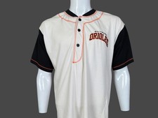 Vintage Baltimore Orioles MLB Baseball Starter White 90s Jersey T Shirt Size L picture